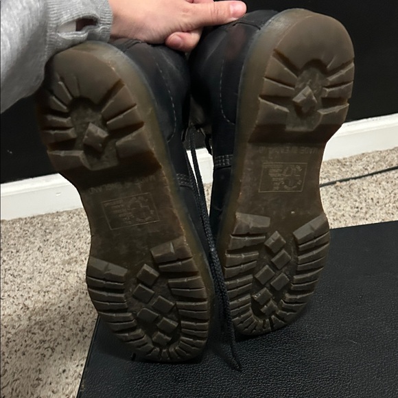 Dr Martens 90’s Vintage Made in England Black Leather Men's Boots - Picture 3 of 9